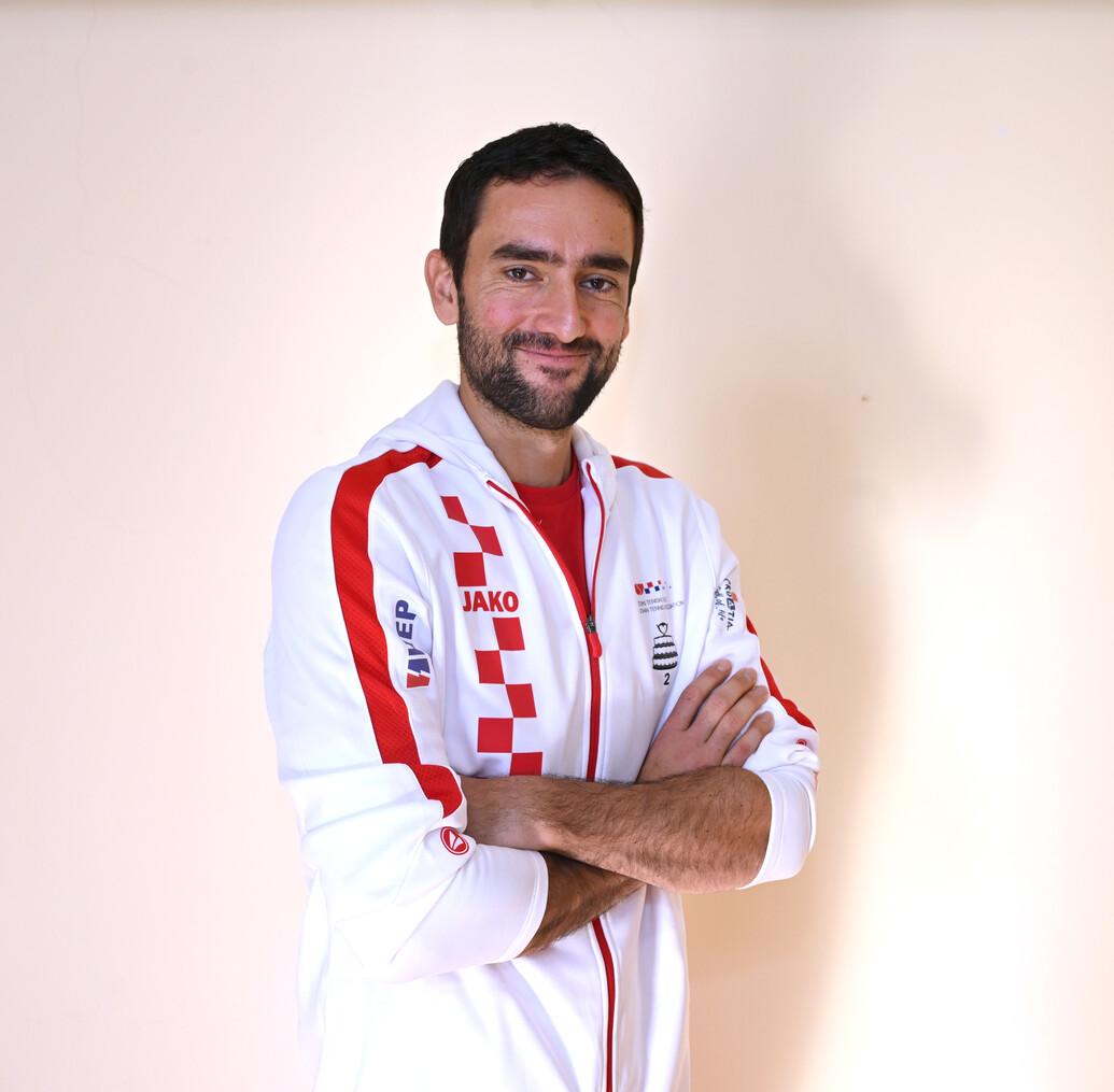 Headshot of Marin Cilic